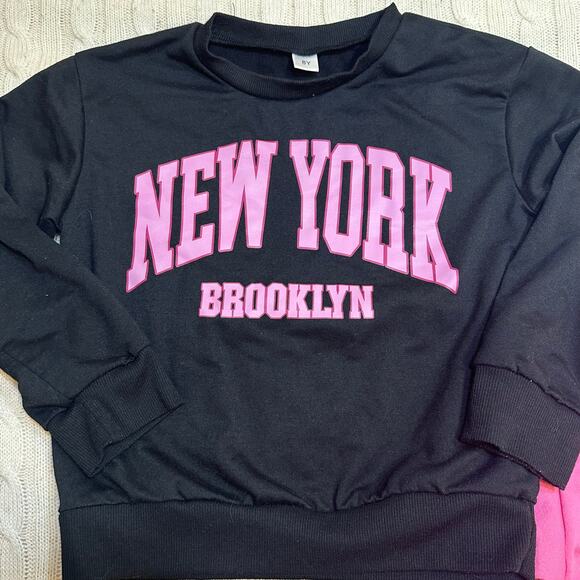 Brooklyn Sweatshirt Bundle sz 7-8 New York Sweatshirt - Picture 5 of 6